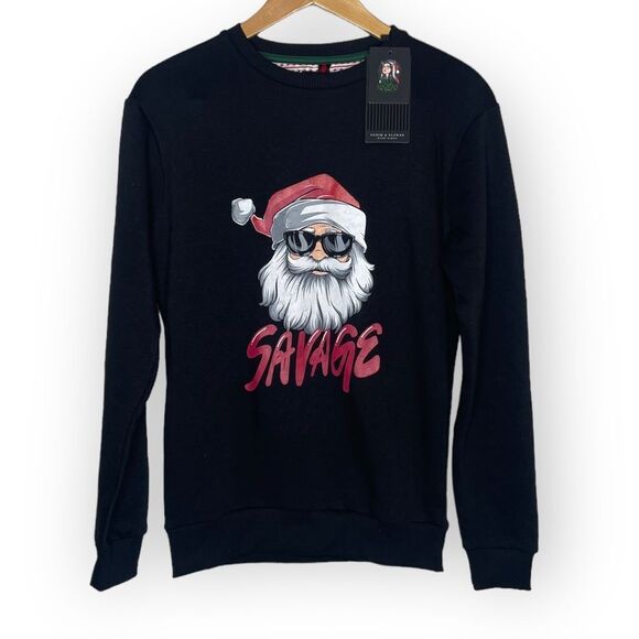 NWT Denim & Flower Xmas Sweater size Small - Picture 1 of 4